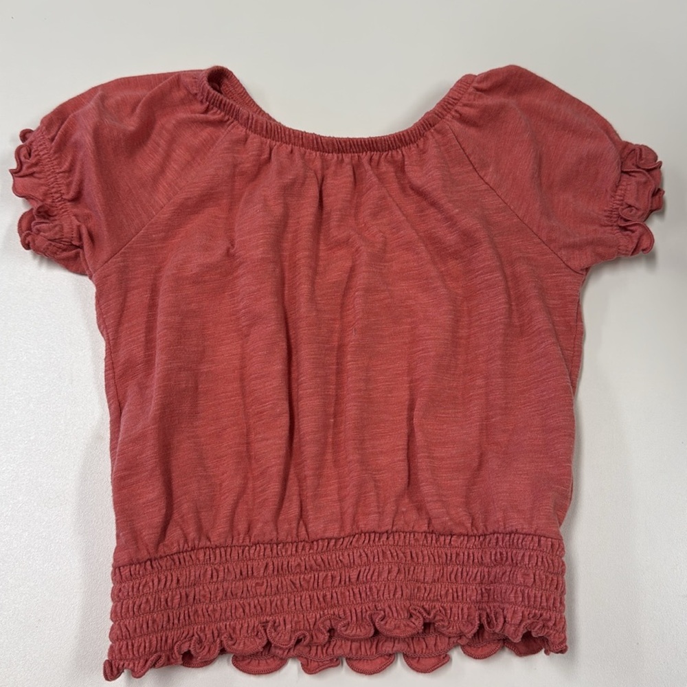 Short sleeve top with button up Shirt/Jacket - Picture 5 of 6